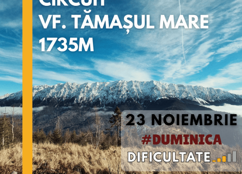 Varful Tamasul Mare - 1735m